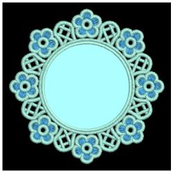 FSL Aplique Flower Doilies 06