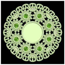 FSL Aplique Flower Doilies 10