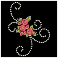 Heirloom Rose Deco 02(Md) machine embroidery designs
