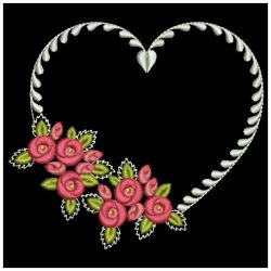 Heirloom Rose Deco 04(Md) machine embroidery designs