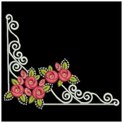 Heirloom Rose Deco 06(Md) machine embroidery designs