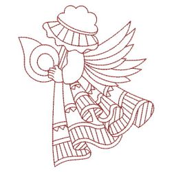 Redwork Sunbonnet Angels 03(Sm) machine embroidery designs