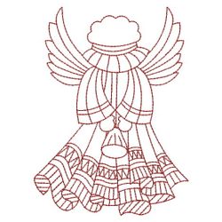 Redwork Sunbonnet Angels 10(Md)