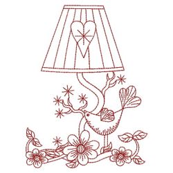 Redwork Country Birds 07(Md) machine embroidery designs