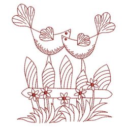 Redwork Country Birds 10(Lg)