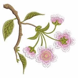 Cherry Blossom 02(Md) machine embroidery designs