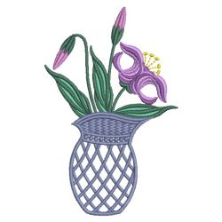 Colorful Lily 05(Lg) machine embroidery designs