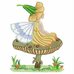 Cute Flower Fairy 02 machine embroidery designs