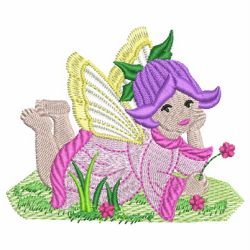 Cute Flower Fairy 03 machine embroidery designs