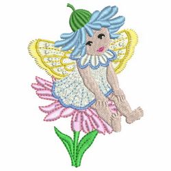 Cute Flower Fairy 05 machine embroidery designs