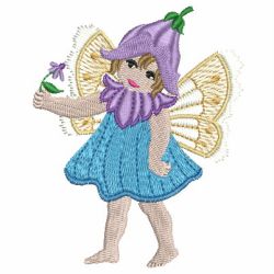 Cute Flower Fairy 09 machine embroidery designs