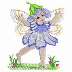Cute Flower Fairy 10 machine embroidery designs