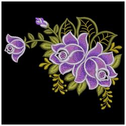 Radiant Roses 02(Sm) machine embroidery designs