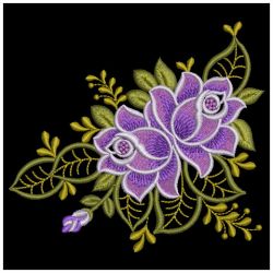 Radiant Roses 03(Md) machine embroidery designs