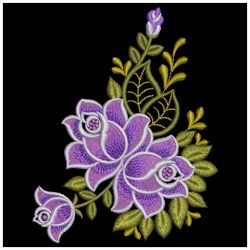 Radiant Roses 05(Lg) machine embroidery designs