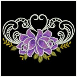 Radiant Roses 11(Md) machine embroidery designs