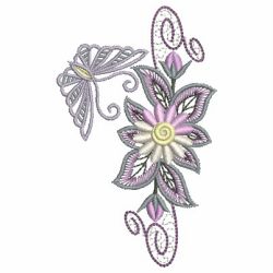 Floral Butterflies 6 02 machine embroidery designs