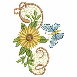 Floral Butterflies 6 04 machine embroidery designs
