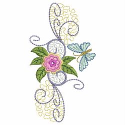 Floral Butterflies 6 05 machine embroidery designs