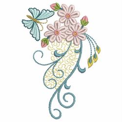 Floral Butterflies 6 07 machine embroidery designs