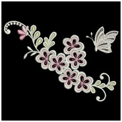 Swirly Butterflies 4 03(Sm) machine embroidery designs