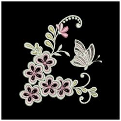 Swirly Butterflies 4 04(Sm) machine embroidery designs