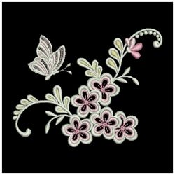 Swirly Butterflies 4 05(Md) machine embroidery designs