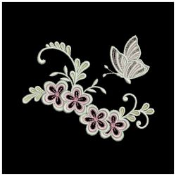 Swirly Butterflies 4 08(Sm) machine embroidery designs