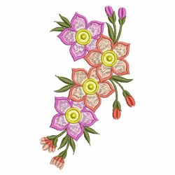 Elegant Floral 8(Md) machine embroidery designs