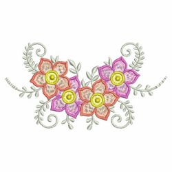 Elegant Floral 8 07(Sm) machine embroidery designs