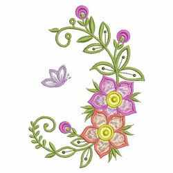 Elegant Floral 8 10(Sm) machine embroidery designs
