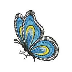 Fancy Butterflies 3 08 machine embroidery designs
