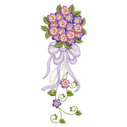 Floral Bouquets 4 07(Md) machine embroidery designs