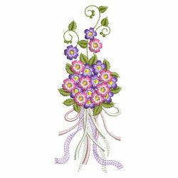 Floral Bouquets 4 08(Sm) machine embroidery designs