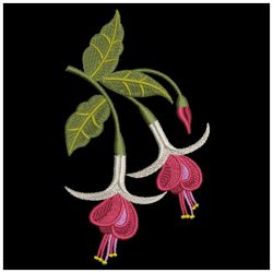 Elegant Fuchsia 01(Sm) machine embroidery designs