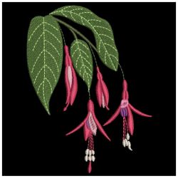 Elegant Fuchsia 03(Sm) machine embroidery designs