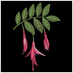 Elegant Fuchsia 04(Sm) machine embroidery designs