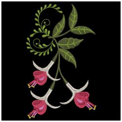 Elegant Fuchsia 09(Sm) machine embroidery designs