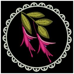 Elegant Fuchsia 10(Md) machine embroidery designs