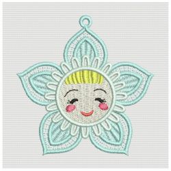 FSL Smile Flower Face 03 machine embroidery designs