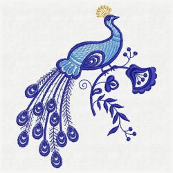Artistic Peacocks(Md) machine embroidery designs