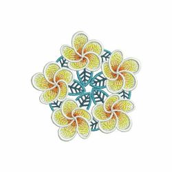 Plumeria 10(Sm) machine embroidery designs