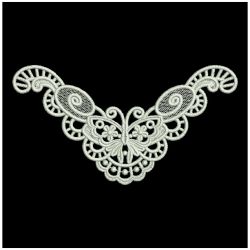 FSL Butterfly Necklines 05 machine embroidery designs