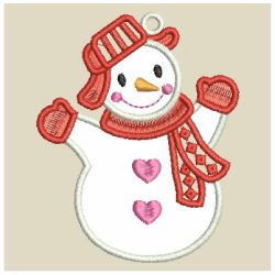 Applique Snowman 03