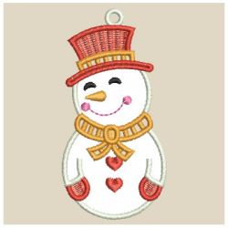 Applique Snowman 04