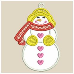 Applique Snowman 08