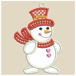 Applique Snowman 09 machine embroidery designs