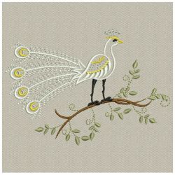 White Peacocks 02(Lg) machine embroidery designs