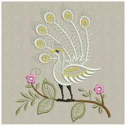 White Peacocks 06(Sm) machine embroidery designs