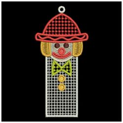 FSL Clown Bookmarks 04 machine embroidery designs